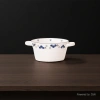 Double-ear soup bowl, large household 2024 new ceramic tableware, 10-inch large bowl, instant noodle and rice noodle bowl, soup bowl details Picture
